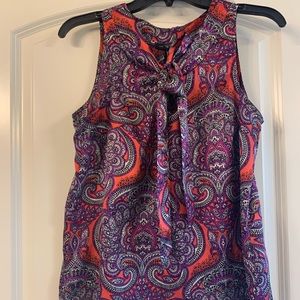 The Limited tie-neck sleeveless top